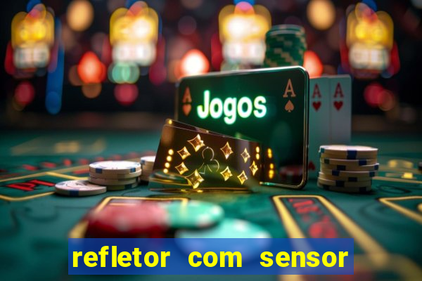 refletor com sensor noturno como instalar